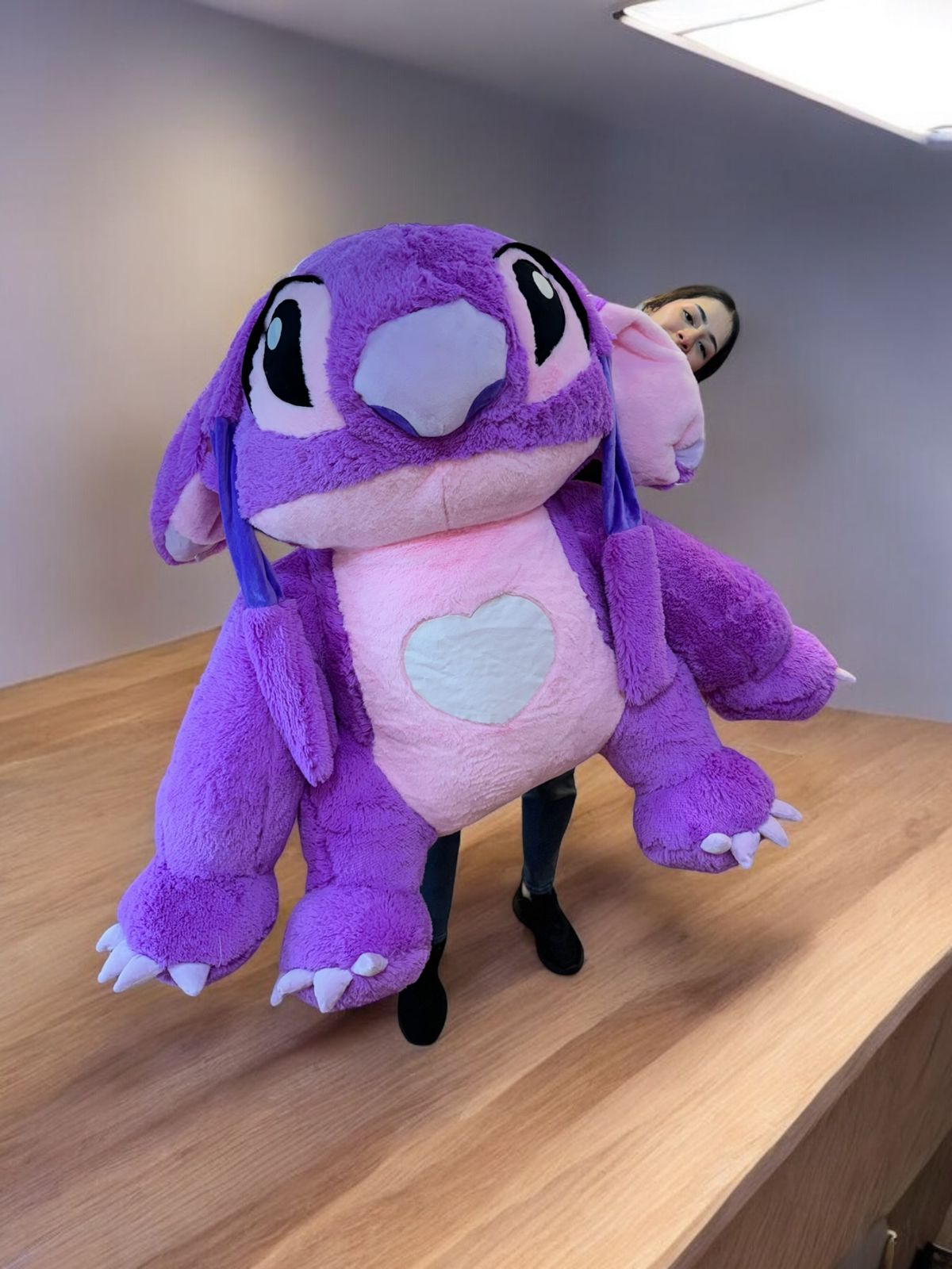 Peluche Stich Ángel Peluda 180 Cm