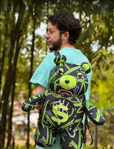 Oso Teddy Bear Sprayground Backpack FOX