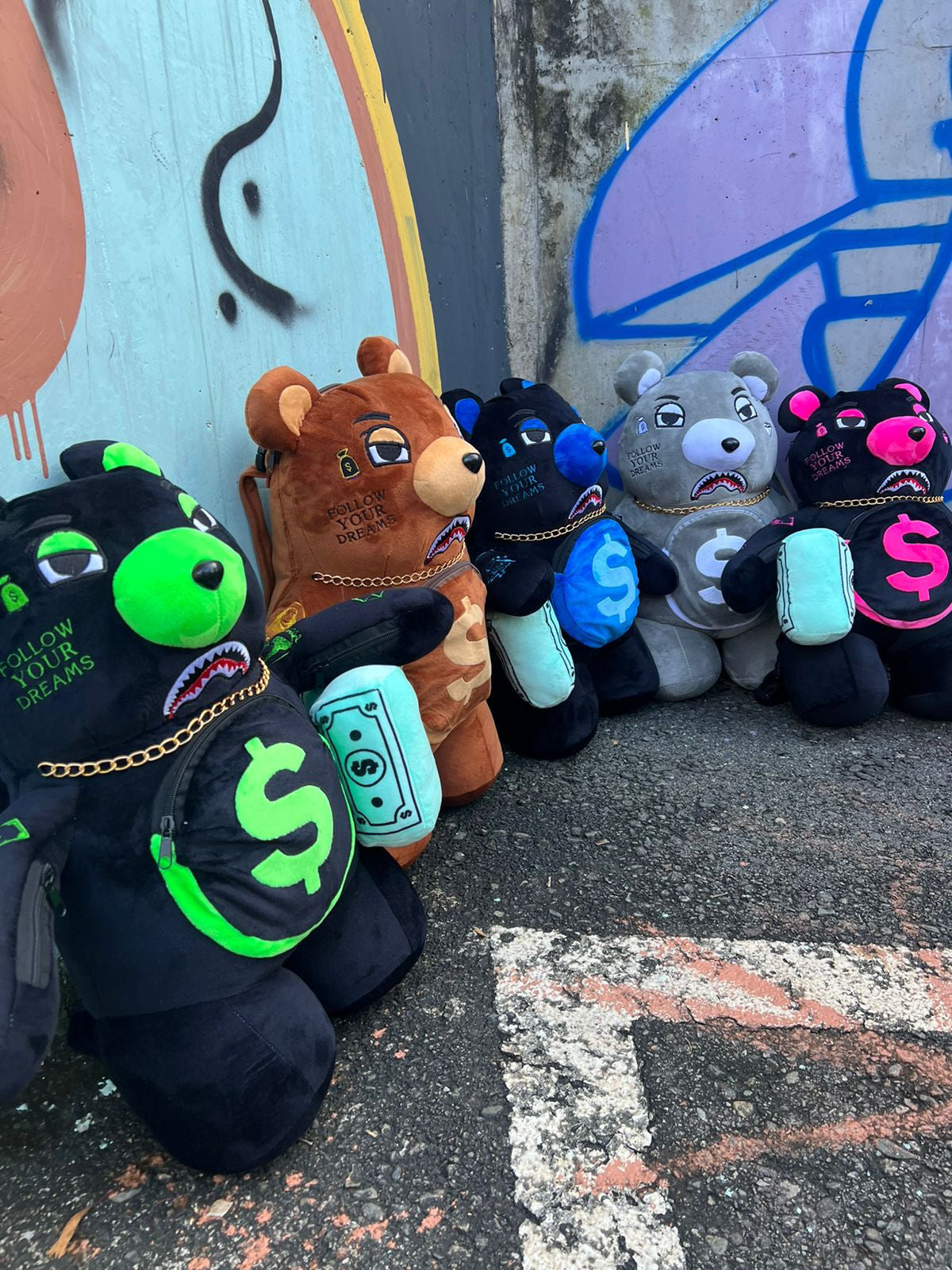 Backpack Osos Teddy Bear Money Sprayground