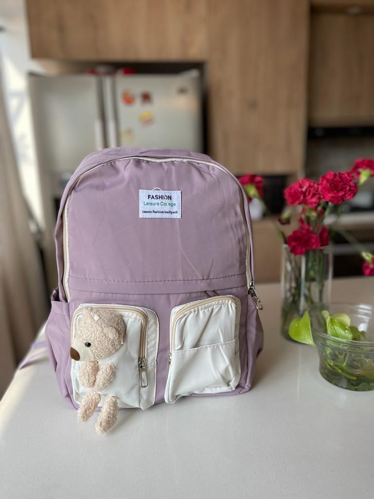 MUJER | Morral Con Osito De Peluche