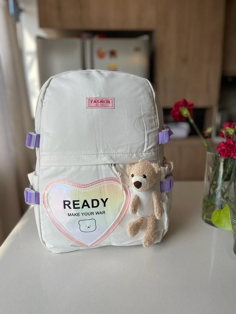 MUJER | Morral Con Osito De Peluche