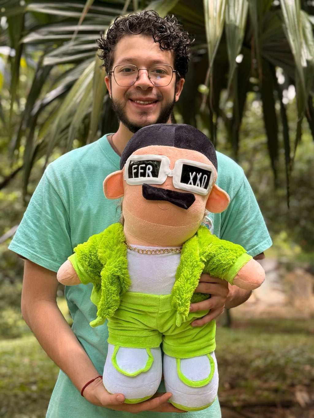 PELUCHE Ferxxo 95 cm, 65 cm, 35 cm • Con modulo de voz